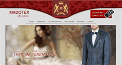 Desktop Screenshot of madotex.ro